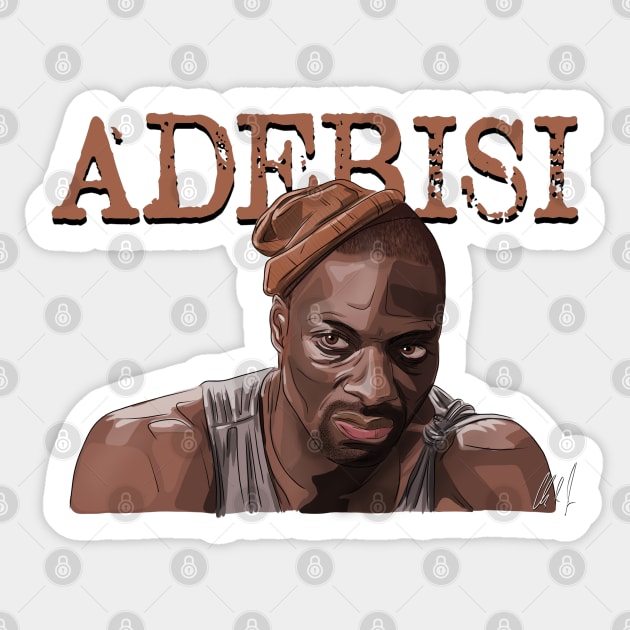 OZ: Adebisi Sticker by 51Deesigns